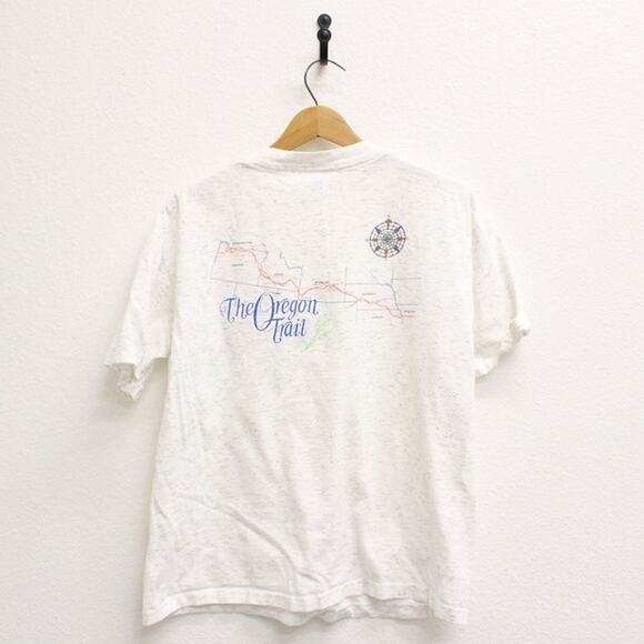 Vintage The Oregon Trail T Shirt Large - Picture 1 of 8